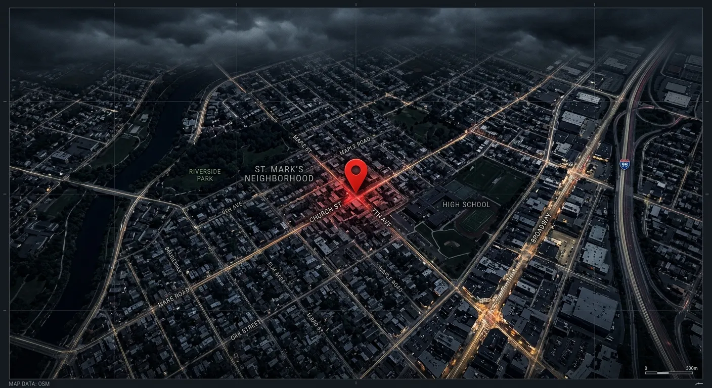 Workshop location map